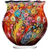 CXINLky Set per Pittura con Diamanti Fai da Te Migliaia di Fiori in Vaso di Vetro per Tavolo, Pittura con Diamanti 5D in Vaso di Vetro per Tavolo, Set per Pittura con Diamanti in Piedi, Regali