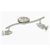 EGLO ITALIANA EGLO 92642 MAGNUM LED BARRA 33CMX10. 5 2X3W GU10-LED 3000K NICKEL OPACO/CROMATO