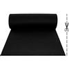Olivo Tappeti OLIVO.Shop | Tappeto passatoia Nero Nuziale Natalizio per Matrimonio Cerimonia Evento Negozi 12 Formati (1mt x 20 mt)