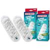 Leifheit rivestimenti antipolvere SUPERDUSTER XL, set da 2, coperture di ricambio lavabili per spolverini in piuma, spolveratura leggera e accurata, lavabili e riutilizzabili