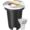 Ledvion - Faretto LED da incasso, 3W, 2700K, IP67, cavo 1m, orientabile, illuminazione esterna