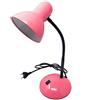 Vetrinein rete Vetrineinrete® Lampada da scrivania con braccio flessibile snodabile luce lume da tavolo orientabile da cameretta (Rosa) A127