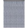 Arsvita, Tenda in ratina, Poliestere, Meliert Blau - Weiß - Silber, 120 x 200 cm