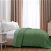 IlGruppone Trapunta Invernale Piumino Tinta Unita Double Face Caldo Piumone Prodotto Italiano Imbottitura Coperta Anallergica Traspirante - Salvia-Verde - Matrimoniale