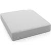 Corredocasa Coprimaterasso Spugna di Puro Cotone 100% Anallergico e Traspirante con Angoli per Un Letto Igienico- Fresco d'Estate e Caldo d'Inverno -Alta qualità Italiana (Singolo)