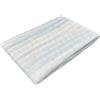 HOME ZEN HOUSEHOLD LINEN tenda da interni anti zanzare 150x250 cm art stripe con disegno degrade proteggi casa tua dagli insetti (GRIGIO E BEIGE)