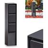hofstein Colonna di presa Reigolil, presa con lampada in metallo/plastica in antracite/nero, presa con 3 connessioni, 3 x max. 3680 watt, 230 V