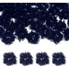 M METERXITY 15-Pz Fiori Chiffon con Strass e Perle 2.17 x 2.17 Fiori Tessuto a Rete, Fermagli per Capelli Chiffon, Fiori per Decorazioni Casa/Matrimoni/Fasce Capelli/Giardino [Azzurro Cielo]