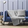 HABITA 33 HOME Telo copridivano 3 posti 250x280 cm universale - copridivano antigraffio gatto e cane, sofa cover decorativa per divani e poltrone, copridivani eleganti e resistenti (Grigio Sorrento)