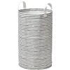 IKEA Klunka 103.643.73 - Borsa per biancheria, colore: Bianco e nero