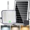 Aigostar - Faro led esterno con grande pannello solare,Cavo 5M,10000mAH,Batteria di grande capacità,1500LM,Dimmerabile 3000/4000/6500K,IP65,Faretto led per interno,giardino,portici,piscina