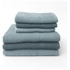 GX GARGIX Asciugamani bagno set 6 pezzi 3 grandi 3 piccoli 100% cotone (L-VAN-1)