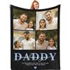 Generic Coperta Personalizzata con Foto e Testo, Plaid Personalizzato - Idea divertenti Regalo per Coppie, blanket in Flanella Ultra Morbida, idee Regali per Lui Lei, Può Essere Aggiornato in Lana di Agnello