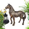 Generic Luci solari da giardino | Decorazione solare per esterni, luci solari per patio, statue di animali da esterno, lanterne solari creative per esterni per balconi, giardini e prati