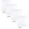 YASTA Plafoniera Led Soffitto 60x60 Pannello Led Da Incasso Per Cartongesso Luce Fredda 42w Pannello Luminoso Per Controsoffitto Con Cornice Bianca Ultra Slim 6500k (4)