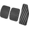 A ABSOPRO Set Di 3 Coperture Pedali In Gomma Per Suzuki - Nero