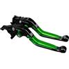 WENDMY Moto Maniglia Frizione Per Z 400 300 250 125 Leva Frizione Leva Freno Set Leve Manubrio Pieghevoli Regolabili Ricambi Accessori Per Moto