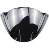 BHYShop Cupolino parabrezza sportivo bicolore moto per Ducati Monster 696 ABS 2009-2012 (Nero)
