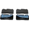 FERODO Kit pastiglie freni Anteriore predisposto per visualizzazione avviso usura senza accessori FDB4908 Compatibilità con AUDI Q5 8RB A6 Avant 4G5, 4GD, C7 A6 Sedan 4G2, 4GC, C7, PORSCHE Macan 95B