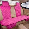 NOKRGQW Coprisedili Auto Coprisedile Rosa Per Auto Per Donna Caldo Invernale In Peluche Cuscino Per Sedile Antiscivolo Universale Per SUV E Berlina Coprisedile Auto(Rear Pink 1pc)