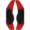 MUDESWA Paletta Cambio Volante Compatibile Con Benz Per Smart Fortwo W451 2007-2018 Per Forfour W453 2015-2018 Estensione Cambio Al Volante Dell'auto(Carbon Fiber Red)