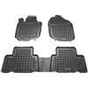 MTM Tappetini Gomma per Toyota RAV4 III (XA30) 02.2006-02.2013 Design a Vaschetta, su Misura con Bordi Rialzati cod. 3D 5738