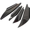 NAIRE Auto Spoiler Frontali per BMW 4 Series 5 Series F32 G22 F36 F33 G23 G26 E60 F10 G30 F07 F11,Paraurti Anteriore Splitter Labbro Inferiore Accessorio Modificato