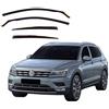 J&J AUTOMOTIVE Deflettori d'Aria per Volkswagen Allspace 2017-2024, Set da 4 Pezzi, Nero Fumé Oscurato Heko