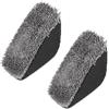 NQEUEPN 2 Pz Tire Shine Applicator, Tampone Lucidante per Pneumatici in Microfibra Applicatore per Lucidatura Pneumatici Triangolare Spugne per Applicazione Pneumatici per la Pulizia Dell'Auto