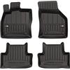 IMJ-Global Tappetini Auto Gomma ProLine 3D su Misura Compatibili con Skoda Karoq dal 2017 in poi, Set Completo di Tappeti Auto TPE per Migliorare Look e Sportività, Tappetino Premium in TPE Durevole
