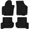Kovvar Luxury Tappetini auto per Skoda Yeti | 2013-2017 | 4 pezzi | Velour di lusso 11 mm | Poliammide | Moquette su misura | Antiscivolo | Robusto su tutta la superficie | Bordo effetto nabuk