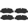 TRW GDB2102 Pastiglie Freno Set di 4 para Mercedes-Benz Vito Furgone (W447) 2014 - Assale Posteriore e Altri Veicoli
