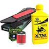 Motocar Kit tagliando Bardahl XTM Scooter 5W40 filtro olio aria Yamaha X-Max 300
