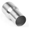 SPUFKGE Adattatore Per Tubo Di Scarico Universale Per Auto E Moto In Acciaio Inossidabile Da 51 Mm 63 Mm 57 Mm 76 Mm Scarico Auto(51mm-76mm)