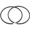 QWETY 2 fasce elastiche for pistone da 52 mm x 1,5 mm, for ricambio for motosega Husqvarna 272 272K 272XP 281 282 285 480 181 Pistoni E Fasce Elastiche