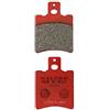 motodak plaquette de frein scoot malossi pour mbk 50 booster spirit 1996+ av, nitro 1997+ av - yamaha 50 aerox 1997+ av, bws av