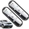 Streysisl Luce di benvenuto a LED, Luce di benvenuto per auto - Luci di benvenuto magnetiche per portiera auto di tipo C a ricarica rapida,Spie luminose intercambiabili a lunga durata della batteria a