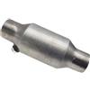 QIUYMGFG Catalizzatore Convertitore catalitico da 2/2,25/2,5/3 Filtro di scarico a nido d'ape con nucleo metallico ad alto flusso 200 celle Euro1 Sport Catalizzatore Catalitico(2.25 inch)