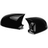 TPSOBRU Coperchio Specchietto Per Golf 5 MK5 Per GTI R32 2003-2009 Ala Posteriore Tappi Per Specchietti Retrovisori Copertura Per Specchietto Retrovisore Gusci Specchietti(Glossy Black)