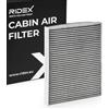 RIDEX 424I0133 Filtro abitacolo Compatibilità con FORD Fiesta Mk6 Hatchback JA8, JR8