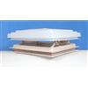 MPK, oblò da tetto per camper e roulotte, 360 x 320 mm, con zanzariera, beige