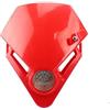 MKBHD Adatto for Gas TXT Trial 50 80 120 200 250 270 280 300 Pro Racing Enduro Motorcycle Head Light Motocross Versione faro anteriore(Red)