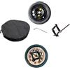 D'ANGELO 1988 Kit Ruotino di Scorta 17 compatibile con Vw polo 6, Mg Zs Benzina, adatti per Skoda Scala, Kamiq, adatti per Seat Ibiza Sportback con kit e Organizer