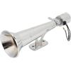 Akozon Tromba D'aria per Auto Universale 150DB Forte Argento Camion Fischio Clacson per 12V 24V Barca Yacht RV Moto