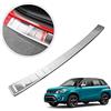 Chromemaster | Protezione paraurti Posteriore | Compatibile con Suzuki Vitara dal 2015- | Acciaio INOX lucido/cromato | Protezione paraurti protegge la vernice del paraurti dai graffi