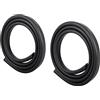 BID4ZE Guarnizione interna in gomma nera per carenatura Batwing compatibile con Harley Touring Electra Glide Ultra Classic FLHTCU Street Glide Special FLHXS Tri Glide