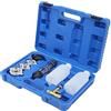 Pyhodi Tester Professionale per Guarnizioni di Testa 8 Pezzi Rilevatore di Kit di Test di Perdite di Combustione Rilevatore di Perdite di CO2 con Scatola per Auto Camion Trattori Stradali