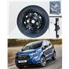 D'ANGELO 1988 Kit Ruotino di Scorta 17 compatibile con Ford Ecosport con Cric, Chiave e Sacca