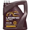 MANNOL Olio motore LEGEND 0W-20 5 L Compatibilità con LAND ROVER Range Rover Evoque L538, JAGUAR F-PACE X761