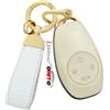ontto Custodia per Chiave Auto Protezione per Chiave Auto Compatibile con Leapmotor T03 C11 S01 C01 2022 2023 2024 2025 Chiave Etui Cover Accessori TPU Cover per chiave auto Coprichiave A-Beige